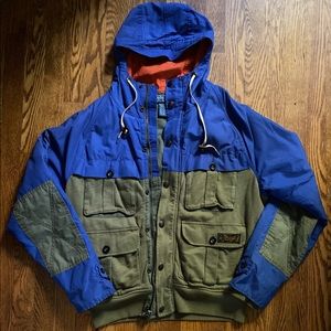 Ralph Lauren Mens Water Resistant Hooded Jacket